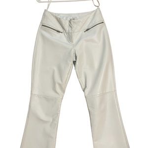 Used Cache 100% Leather Pants Size 2